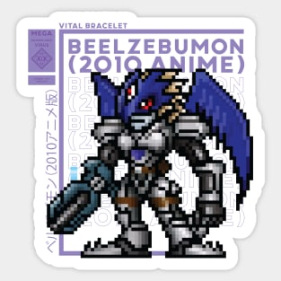 digimon vb beelzebumon 2010 Sticker